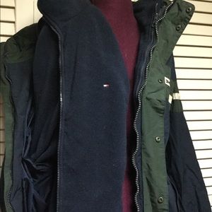 Hilfiger, winter coat, zip out fleece lining jkt